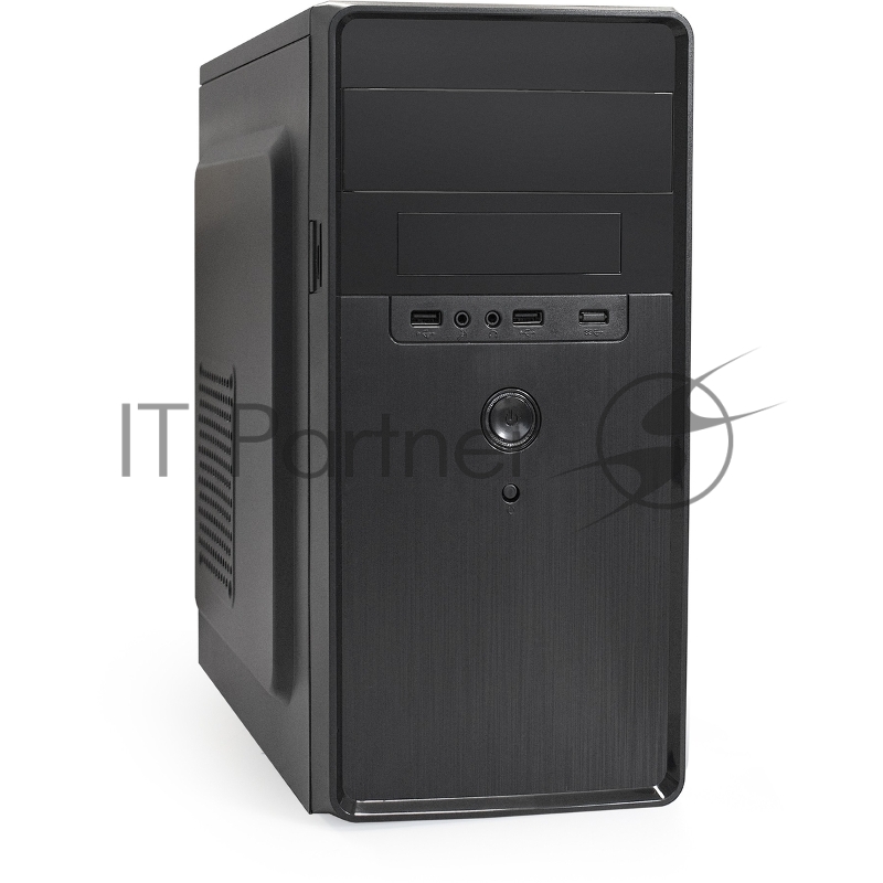Компьютерный корпус Minitower ExeGate EX286412RUS BA-309 (mATX, без БП, 2хUSB, HD аудио, черный)