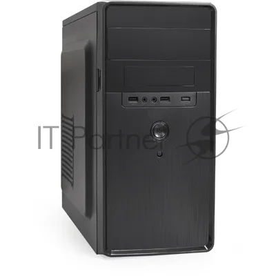 Компьютерный корпус Minitower ExeGate EX286412RUS BA-309 (mATX, без БП, 2хUSB, HD аудио, черный)