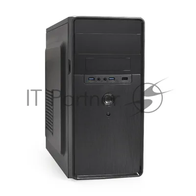 Компьютерный корпус Minitower ExeGate EX286441RUS BA-309U2-500W-8 (mATX, БП AA500 с вент. 8см, 1хUSB+2хUSB 3.0, HD аудио, черный)