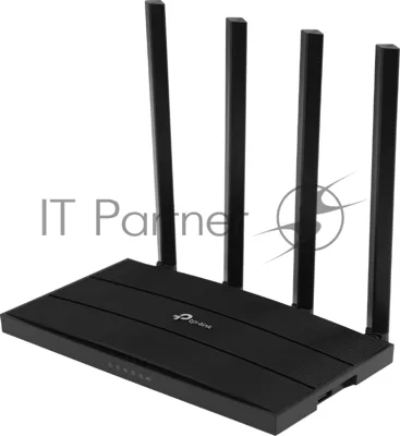 Роутер беспроводной TP-Link Archer C6U AC1200 10/100/1000BASE-TX/4G ready черный