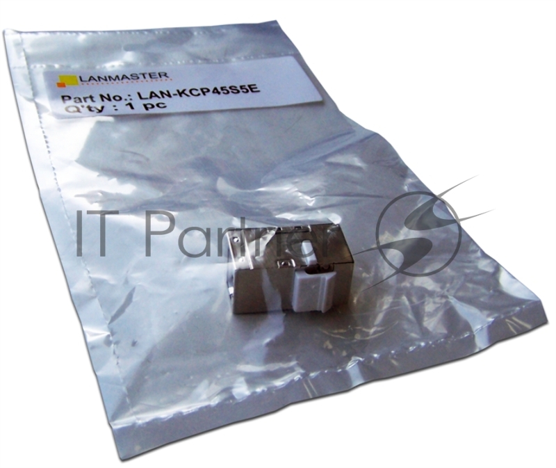 Повторитель портов RJ-45, экранированный, кат.5E, формата Keystone