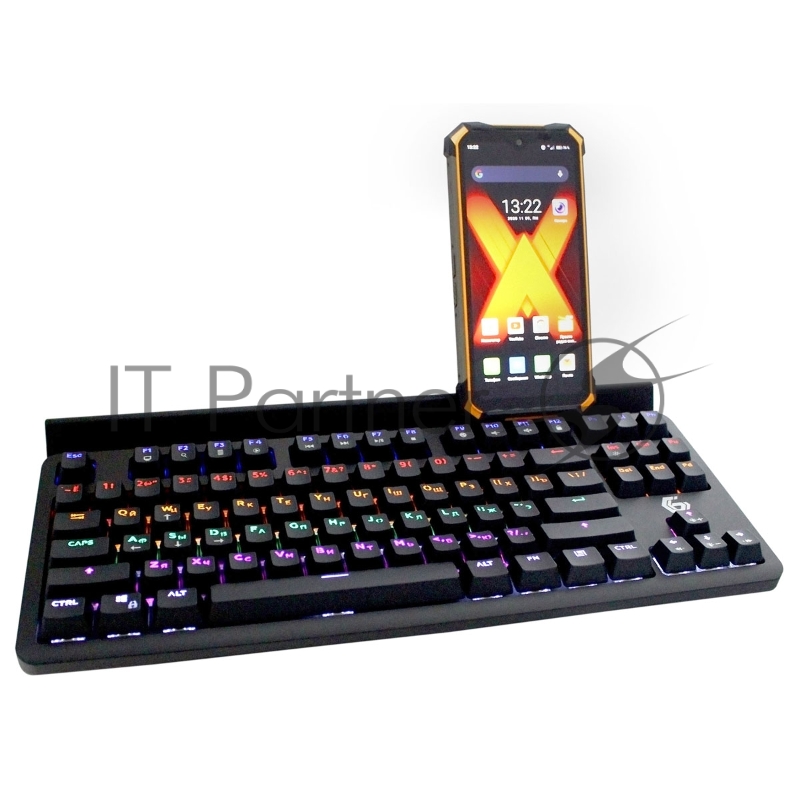 Клавиатура проводная Gembird KB-G520L, USB, черный