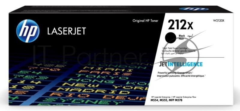Картридж лазерный Cartridge HP 212X для CLJ Enterprise M554/M555/M578, черный (13 000 стр.)