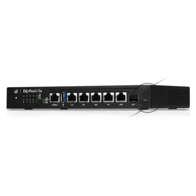 Маршрутизатор Ubiquiti EdgeRouter 6P (ER-6P), 5×1 Гбит/с PoE + 1×1 Гбит/с SFP, управляемый