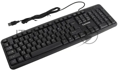 Клавиатура проводная ExeGate LY-331L5 (EX286178RUS), USB, черный