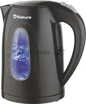 Чайник электрический Sakura SA-2345BK 2 л, черн д