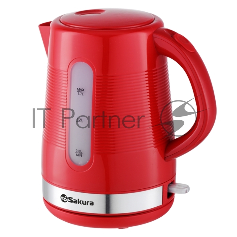 Чайник электрический Sakura SA-2343R 1.7 л, красн д