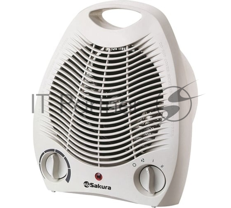 Тепловентилятор Sakura SA-0500W, белый, 2000 Вт, 25 м2, термостат