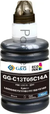 Чернила Epson C13T06C14A черный (7500 стр.) для L6550/L6570/L6580/L15150/L15160