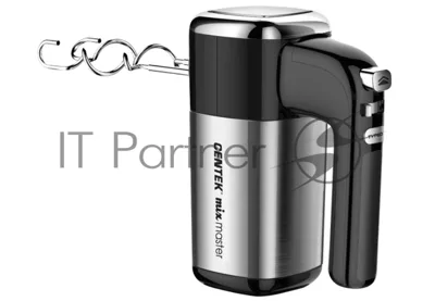 Миксер Centek CT-1120 черный/серебристый, ручной, 1200 Вт, 5 скоростей