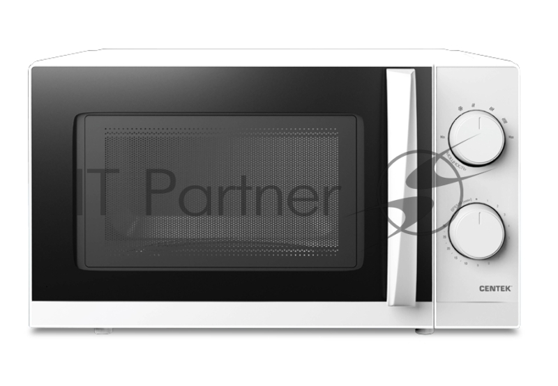 Микроволновая печь Centek CT-1571 белый, 20 л, 700 Вт, переключатели - поворотный механизм