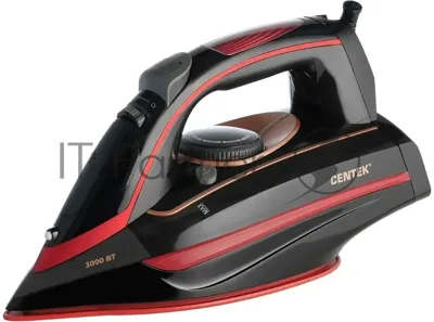 Утюг Centek CT-2311 черный/красный, 3200 Вт, 50 г/мин, 190 г/мин, 400 мл