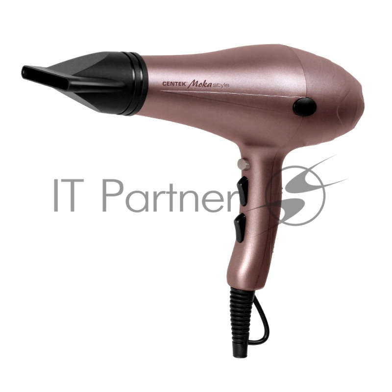 Фен Centek CT-2239 Moka 2200Вт, 2 скорости, 3 режима, холодный обдув, концентратор