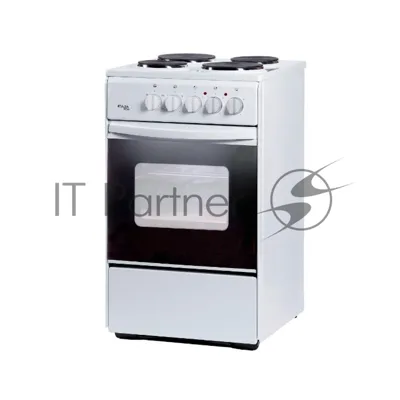 Плита электрическая Лада Nova AE 14027 W белый, конфорок 4 электрических, духовка 50 л, 50 см x 85 см x 60 см