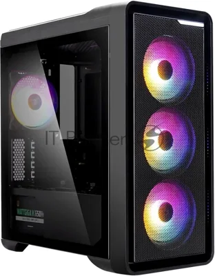 Компьютерный корпус MiniTower Zalman M3 plus RGb (mATX, Mini-ITX, USB 2.0x1, USB 3.0x1, без БП) (M3 plus RGb)