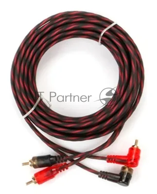 Кабель Ural КМ 2RCA МТ5М 5м межблочный 2RCA-2RCA омедненный алюминий