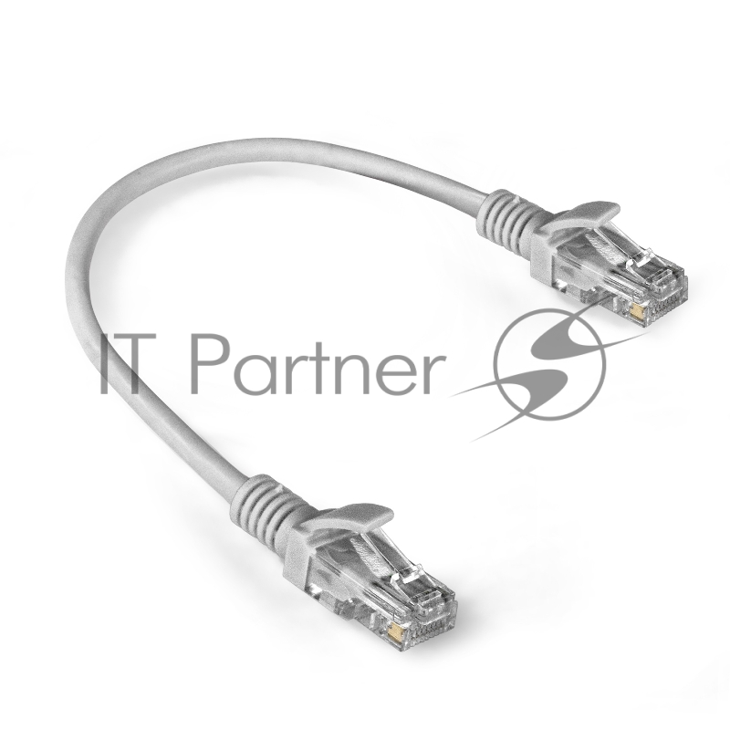 Патч-корд ExeGate EX286375RUS UTP-RJ45-RJ45-5e-0,3M-LSZH-GY, UTP, cat.5e, LSZH, 0.3м, серый