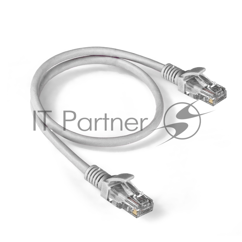 Патч-корд ExeGate EX286379RUS UTP-RJ45-RJ45-5e-0,5M-LSZH-GY, UTP, cat.5e, LSZH, 0.5м, серый