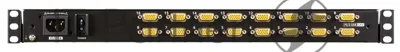 KVM переключатель ATEN 18.5" 16-Port PS/2-USB VGA Single Rail WideScreen LCD KVM Switch
