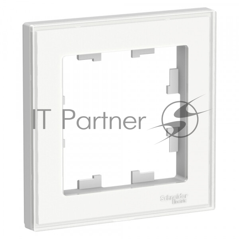 Рамка AtlasDesign Art белый 1-ая ATN200101 Schneider Electric