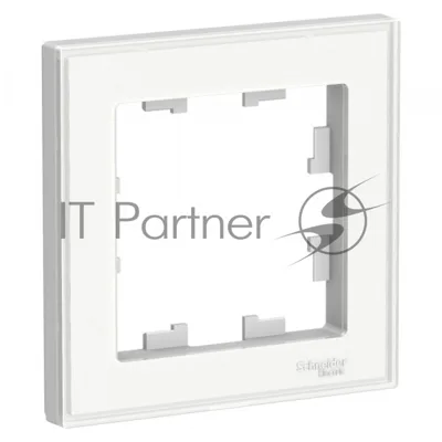 Рамка AtlasDesign Art белый 1-ая ATN200101 Schneider Electric