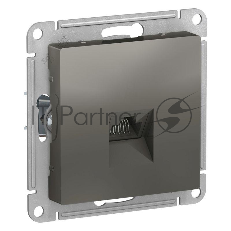 Розетка компьютерная RJ45, механизм ATN000983 Schneider Electric Сталь
