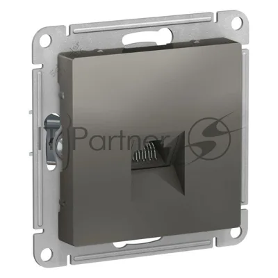 Розетка компьютерная RJ45, механизм ATN000983 Schneider Electric Сталь