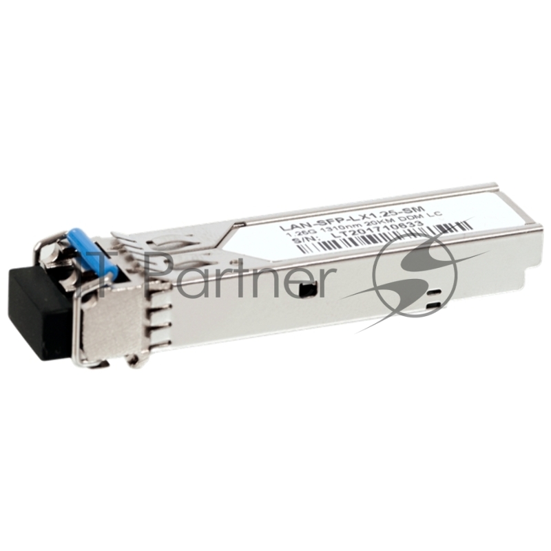 Модуль LANMASTER SFP LX 20км, 1310нм, SM, duplex LC, 1.25Gbps, промышленный, DDM, Cisco