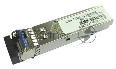 Модуль LANMASTER SFP WDM 1.25G, 1310nm / 1550nm, 3 km, LC, DDM, Cisco