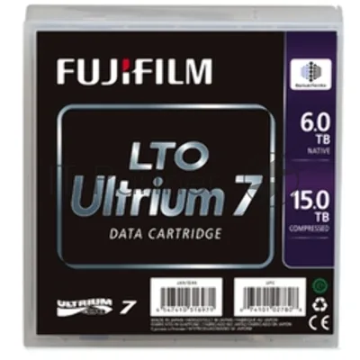 Ленточный накопитель Fujifilm Ultrium LTO7 RW 15TB (6Tb native) bar code labeled Cartridge (for libraries & autoloaders) (analog C7977A + Label)
