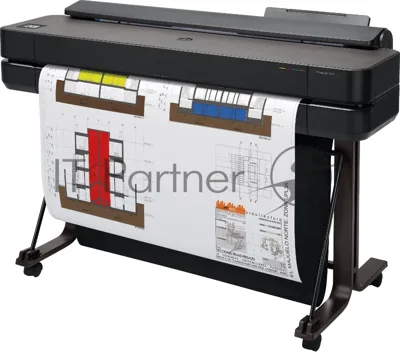 Плоттер струйный HP Designjet T650 (5HB10A), A0, 36", цветной, 914 мм, 2400x1200 dpi, USB, Gigabit Ethernet, WiFi