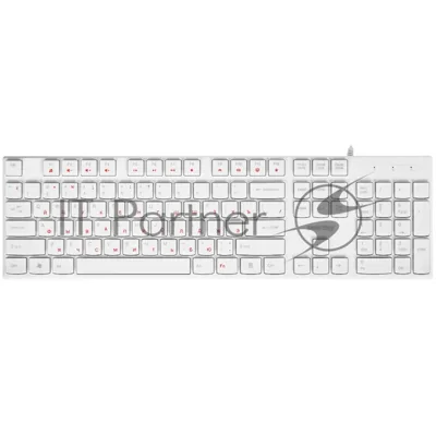 Клавиатура проводная мультимедийная Smartbuy ONE 238 USB белая (SBK-238U-W)/20