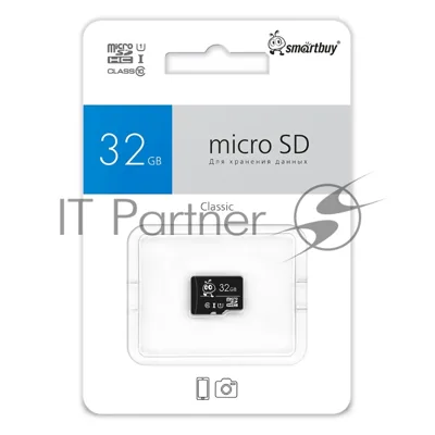 Флеш карта Micro SDHC 32Gb Smartbuy Class 10 UHS-I (без адаптера)