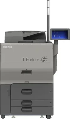 МФУ лазерное Ricoh Pro C5300S, SRA3, цветной, печ. до 35/65 стр/мин (A3/А4), скан. до 240 стр/мин., 1200 x 4800 DPI (печ.), 600 x 600 DPI (скан.), USB, Ethernet