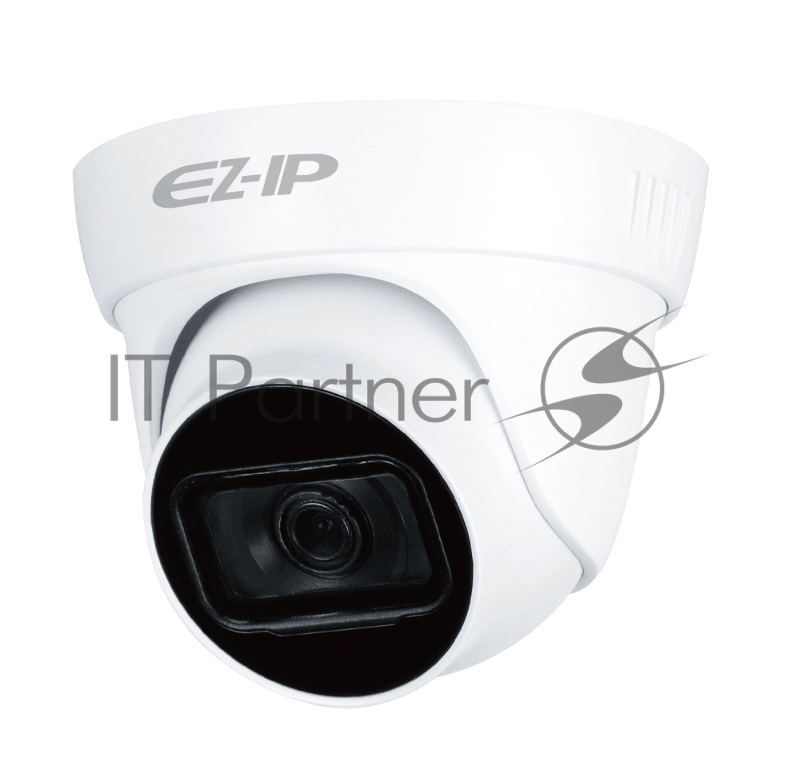 Видеокамера HDCVI EZ-IP EZ-HAC-T5B20P-A-0280B купольная, 1/2.7" 2Мп КМОП, 2.8мм фиксированный объектив, 4в1(CVI/TVI/AHD/CVBS), IP67