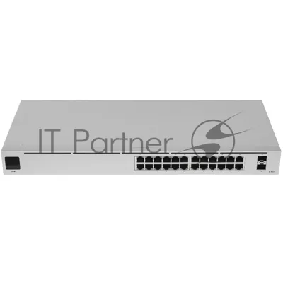 Коммутатор Ubiquiti UniFi Switch 24, 24×1 Гбит/с + 2×1 Гбит/с SFP, управляемый