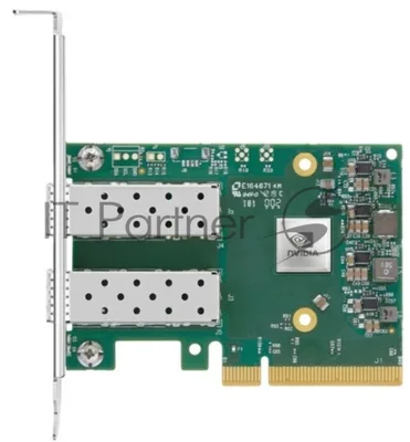 Сетевая карта ConnectX-6 Lx EN adapter card, 25GbE, Dual-port SFP28, PCIe 4.0 x8, No Crypto, Tall Bracket