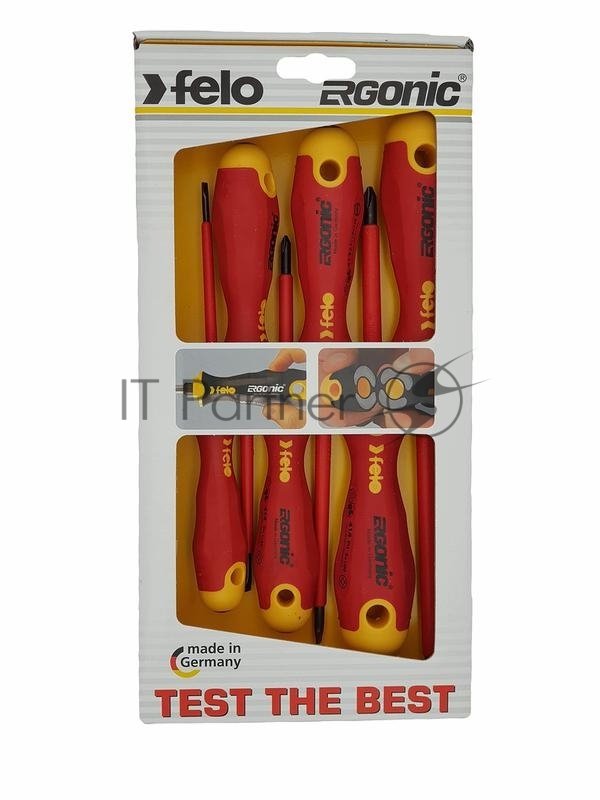 Набор отверток FELO 41396198 набор диэлектрических отверток ergonic 6шт