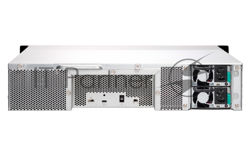 Полка расширения сетевого хранилища без дисков SMB QNAP TL-R1200C-RP USB 3.2 Gen 2 Type-C JBOD storage enclosure, 12-tray 3,5"/2,5" w/o HDD, 2xPSU. Rackmount. W/o rail kit RAIL-B02