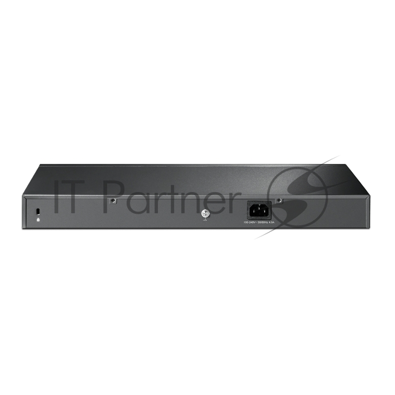 Коммутатор сетевой JetStream 24-port 10/100Mbps + 4-port Gigabit L2 Smart Switch with 24-port PoE+, PoE budget up to 250W, support PoE power management, with abundant L2 features,1U rack mountable, full managed via web UI/CLI/SSH/Telnet/SNMP