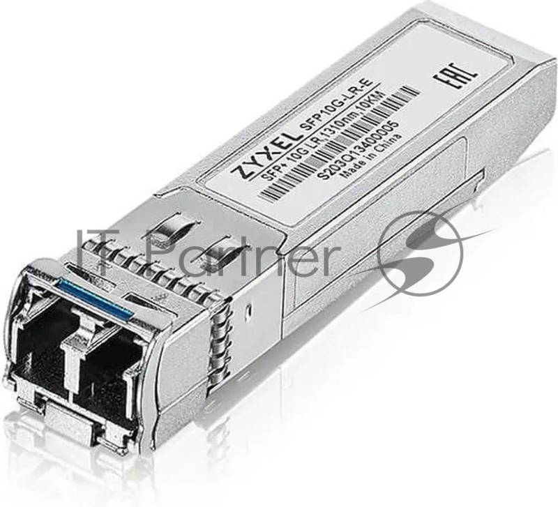 Трансивер ZYXEL SFP10G-LR-E, SFP transceiver single mode, SFP +, Duplex LC, 1310nm, 10 km