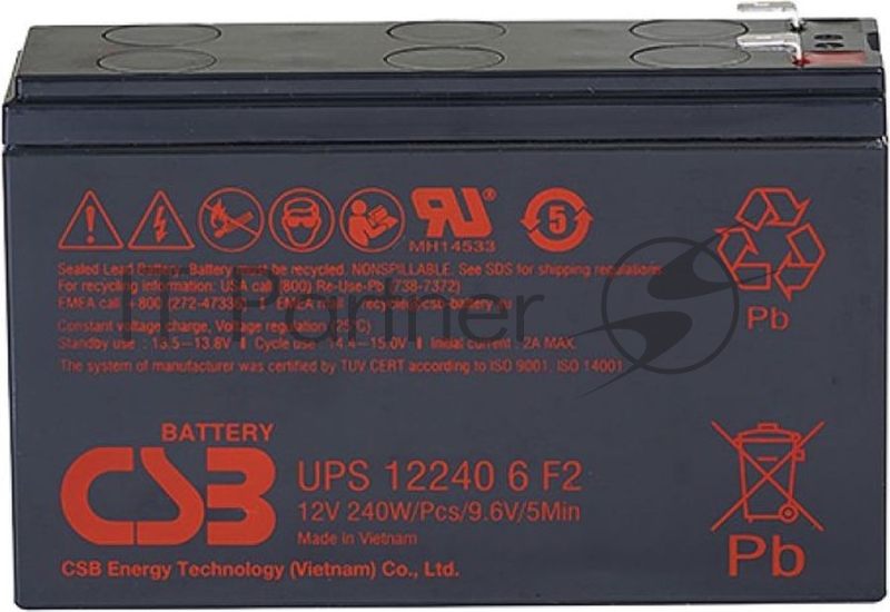 Батарея для ИБП CSB UPS122406 12В 240Вт