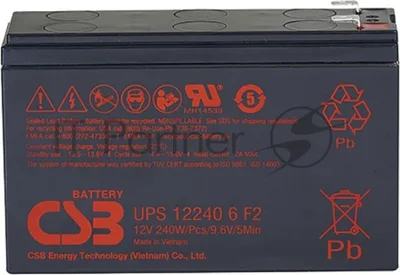 Батарея для ИБП CSB UPS122406 12В 240Вт