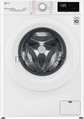 Стиральная машина LG F2V3GS3W белый, загрузка фронтальная 8,5 кг, 1200 об/мин., класс: А