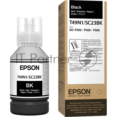 Контейнер с черными чернилами Epson T49N1 для SC-F500