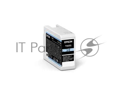 Картридж струйный Epson T46S5 (C13T46S500) светло-голубой (25 мл) для SureColor SC-P700