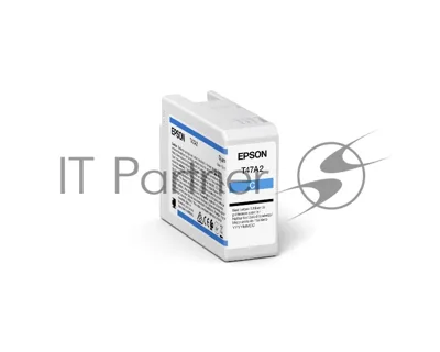 Картридж струйный Epson T47A2 (C13T47A200) голубой (50 мл) для SureColor SC-P900