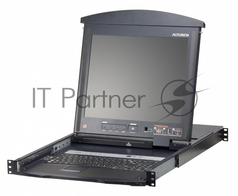 KVM консоль с переключателем ATEN CAT5 KVM/LCD 17" 16PT KL1516AM-AXA-RG ATEN