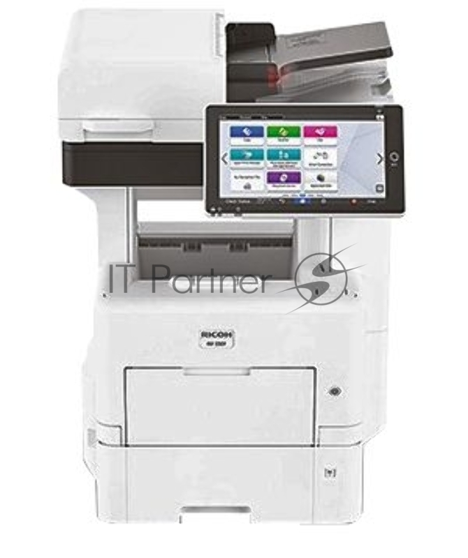 МФУ лазерное Ricoh IM 550F (418459), A4, ч/б, печ. до 55 стр/мин., скан. до 60 стр/мин. (ч/б) 40 стр/мин. (цвет), 1200 x 1200 dpi (печать) 600x600dpi (скан.), USB, Ethernet, Wi-Fi, Bluetooth, NFC