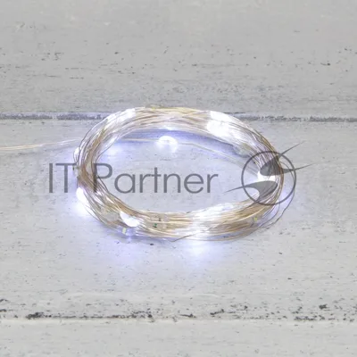 Гирлянда Neon-night "Роса" 10 м, 100 LED, USB, белое свечение